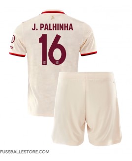 Günstige Bayern Munich Joao Palhinha #16 3rd trikot Kinder 2024-25 Kurzarm (+ Kurze Hosen)